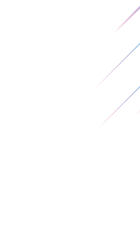 Blue and purple downward right dashes