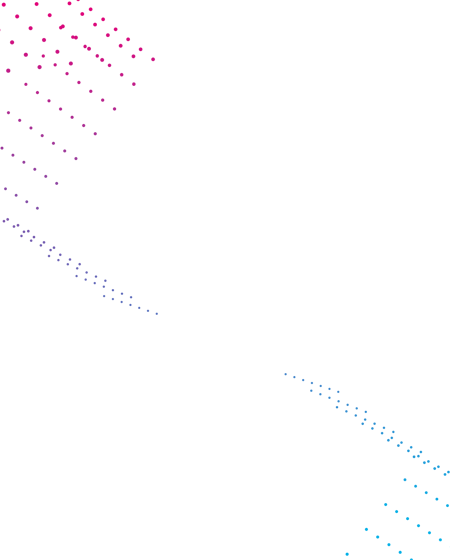 Mobile Dots Pink Blue